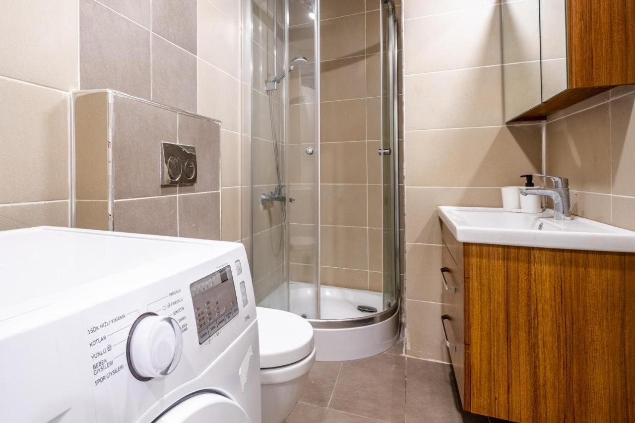 Central Flat With Sleek Interior In Sisli Istanboel Buitenkant foto